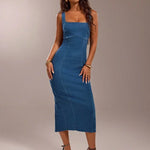 Denim Dream Maxi -  Maison Nova