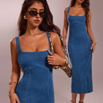 Denim Dream Maxi -  Maison Nova