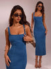 Denim Dream Maxi -  Maison Nova