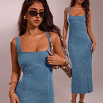 Denim Dream Maxi -  Maison Nova