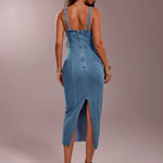 Denim Dream Maxi -  Maison Nova