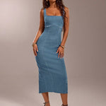 Denim Dream Maxi -  Maison Nova