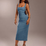 Denim Dream Maxi -  Maison Nova