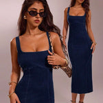 Denim Dream Maxi -  Maison Nova