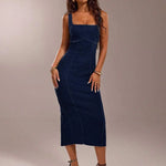 Denim Dream Maxi -  Maison Nova