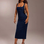 Denim Dream Maxi -  Maison Nova