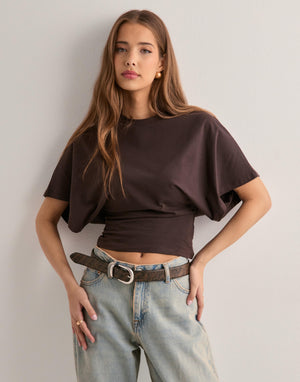 Cloudform T-shirt met wijde mouwen
