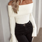 Sovolo™ | Off-Shoulder Sweater