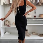 Manon™ | Comfortabele Midi Jurk & Vest