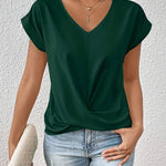 Sophie™| Luxe Top met korte mouwen
