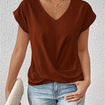 Sophie™| Luxe Top met korte mouwen
