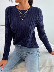 Maison Nova Cable Knit Sweater