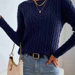 Maison Nova Cable Knit Sweater