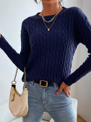 Maison Nova Cable Knit Sweater