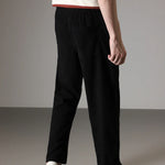 Ribbed Tube Leg Trousers