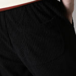 Ribbed Tube Leg Trousers