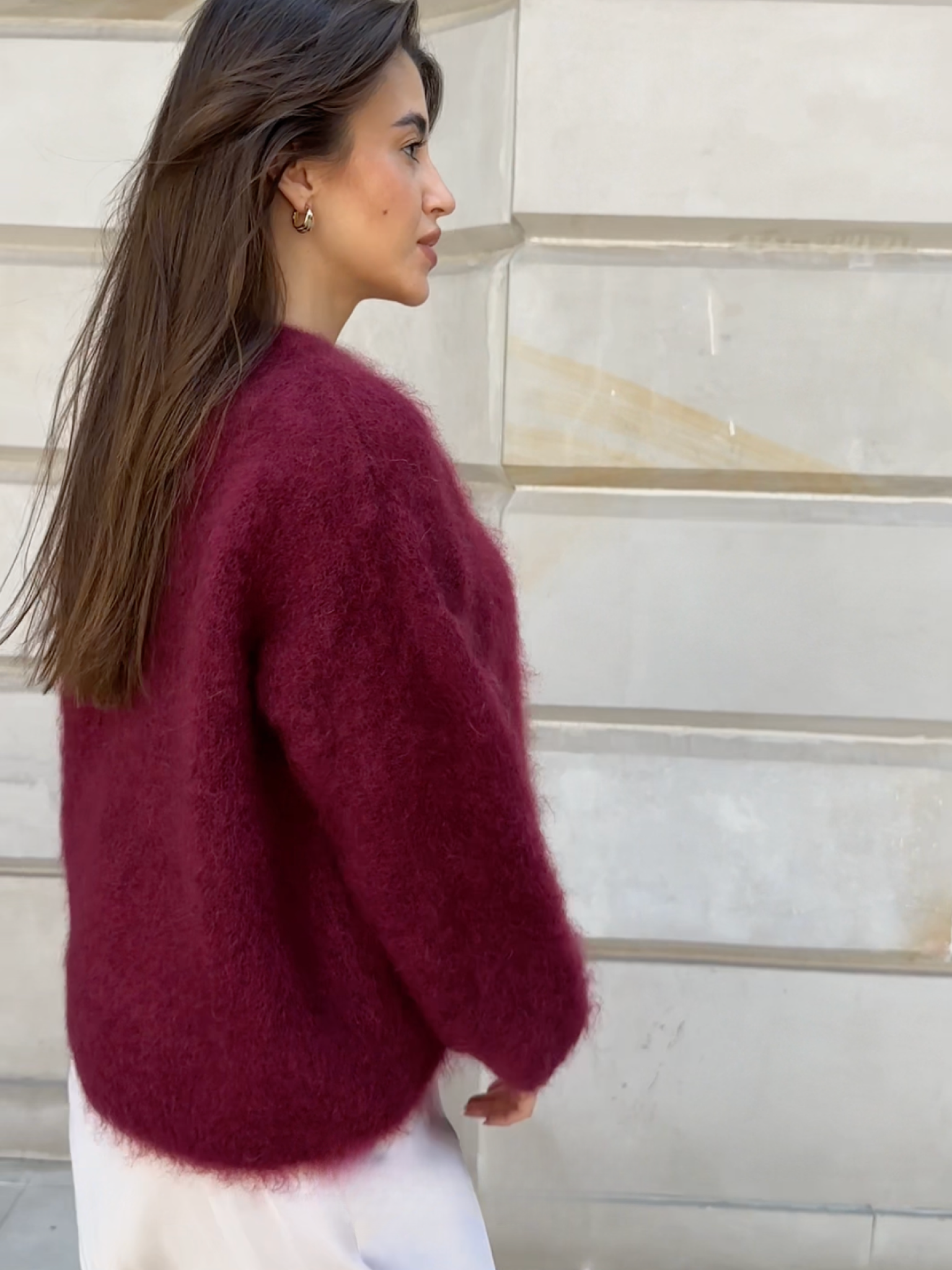 MIRA | CREWNECK TRUI VAN MOHAIR.
