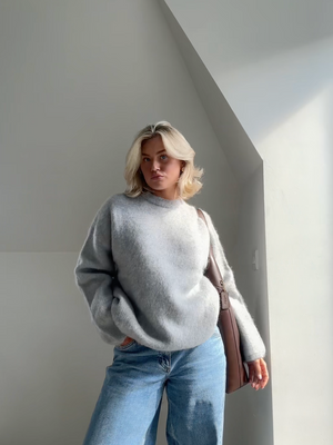 MIRA | CREWNECK TRUI VAN MOHAIR.