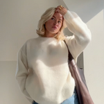 MIRA | CREWNECK TRUI VAN MOHAIR.