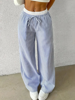 Sovolo™ | Nautica Stripe Broek