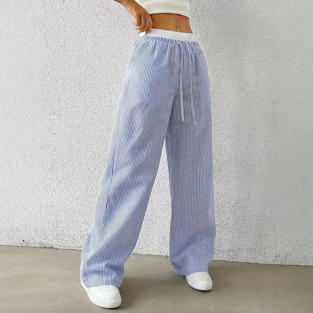 Sovolo™ | Nautica Stripe Broek