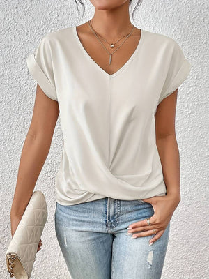 Sophie™| Luxe Top met korte mouwen