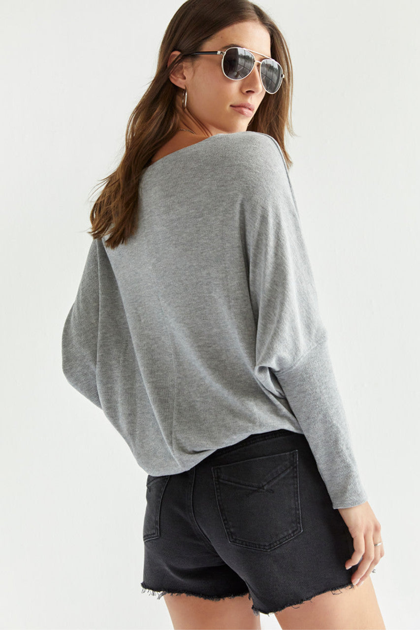 Sovolo™ |  Sleeve Dolman Top