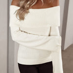 Sovolo™ | Off-Shoulder Sweater