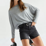 Sovolo™ |  Sleeve Dolman Top