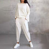 Top met Ronde Hals en Lange Mouwen & Broek – 2-delig